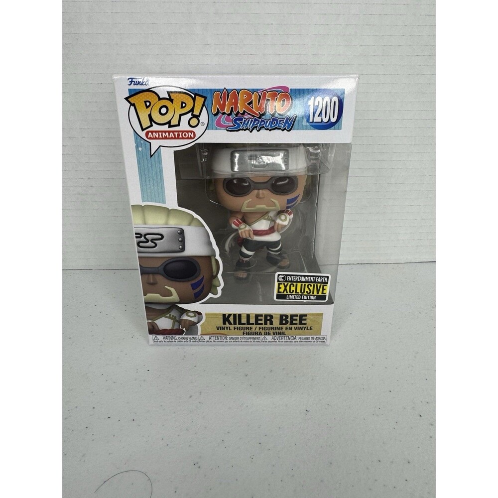 Funko POP! Naruto Shippuden Killer Bee EE Exclusive - Vinyl Figure #1200 NEW